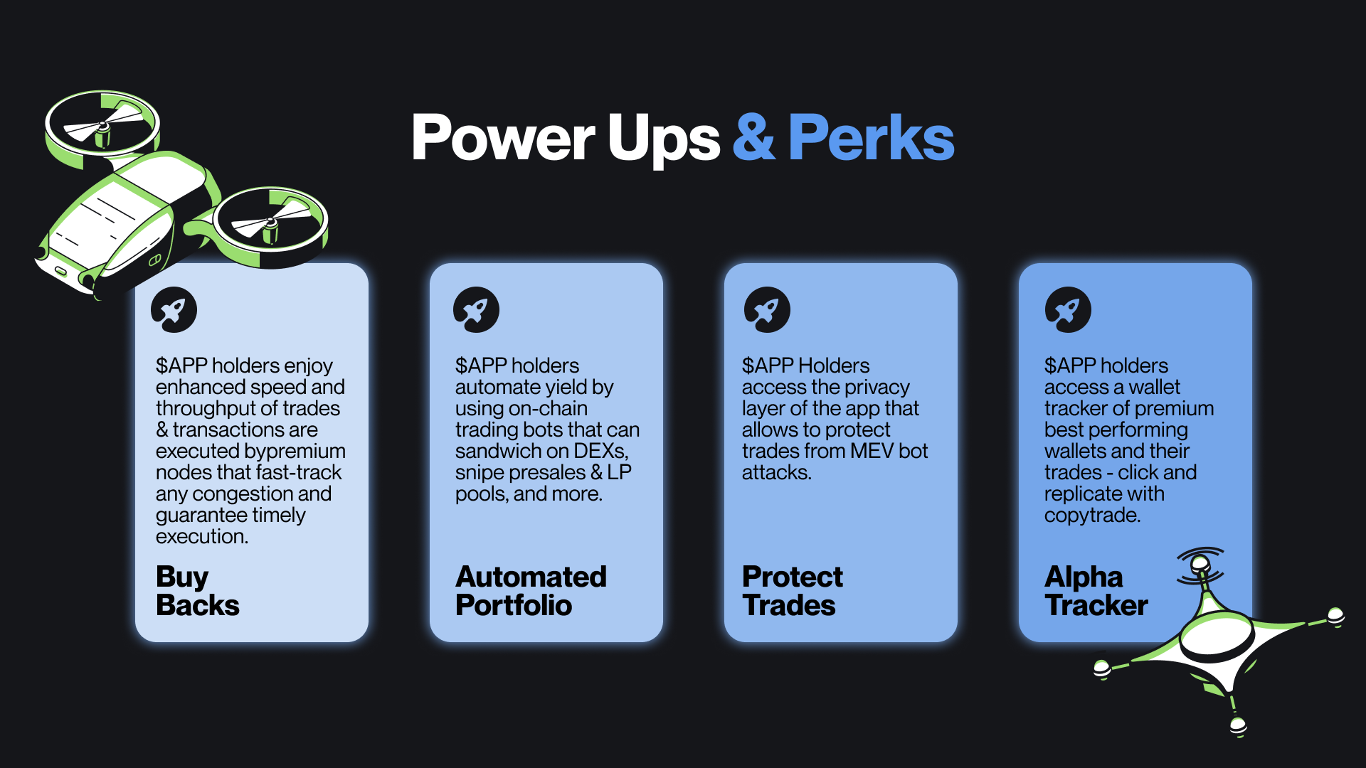 Power Ups & Perks